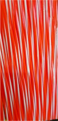 STRAWS DUEL COLOR ORANGE/WHITE - 1809 - 00103